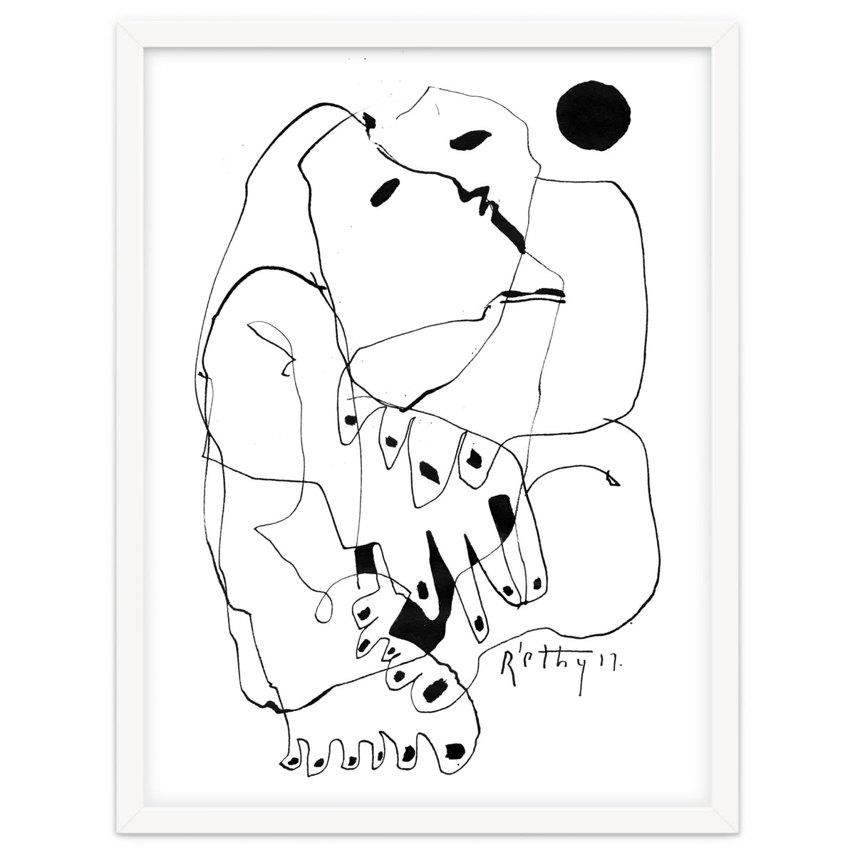 Purification of the Soul - b&w