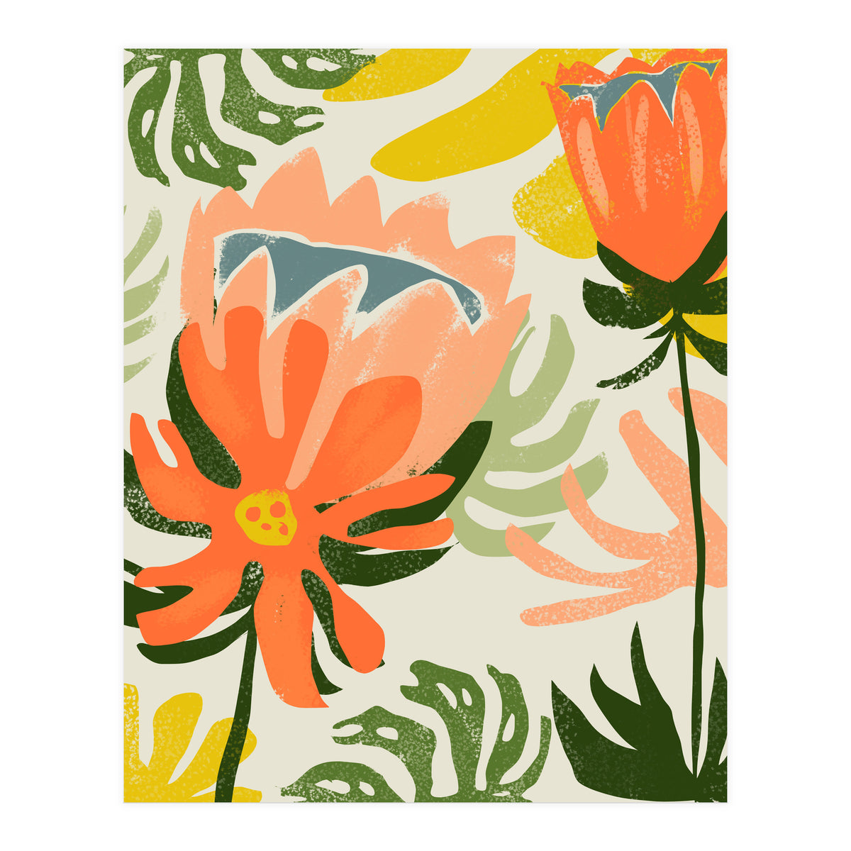 May The Flowers Remind Us Why The Rain Was So Necessary (Print Only)