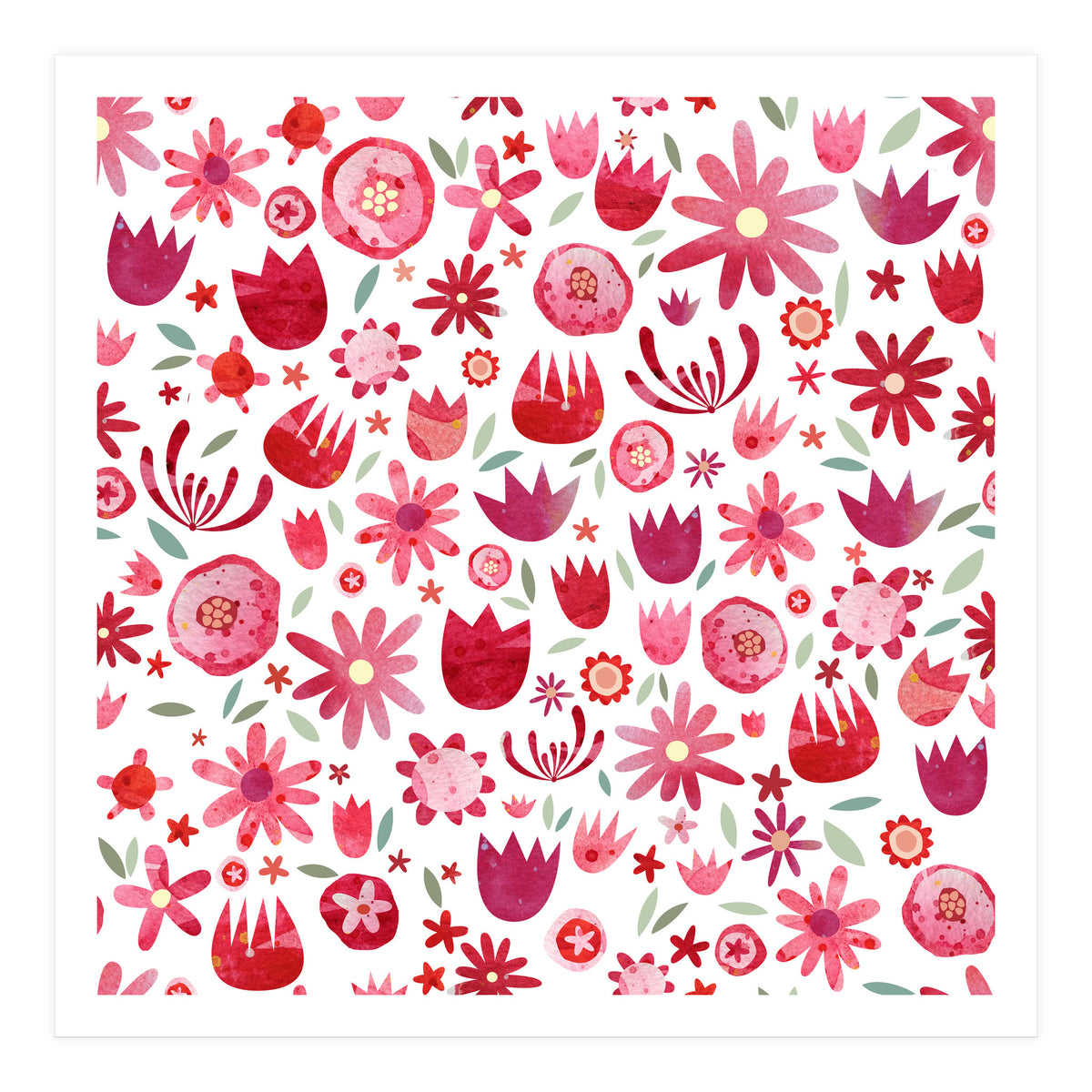 Summer Flowers (Print Only)