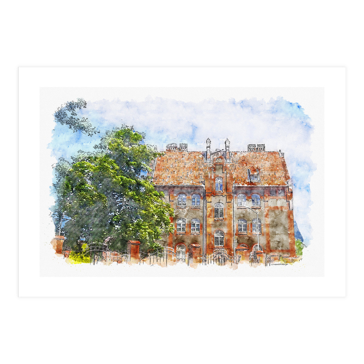 Old Home (Print Only)