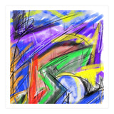 Paths Of Colors And Traces (Print Only) thumbnail