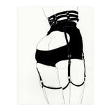 Leg Sketch Eight (creepyyeha) (Print Only) thumbnail