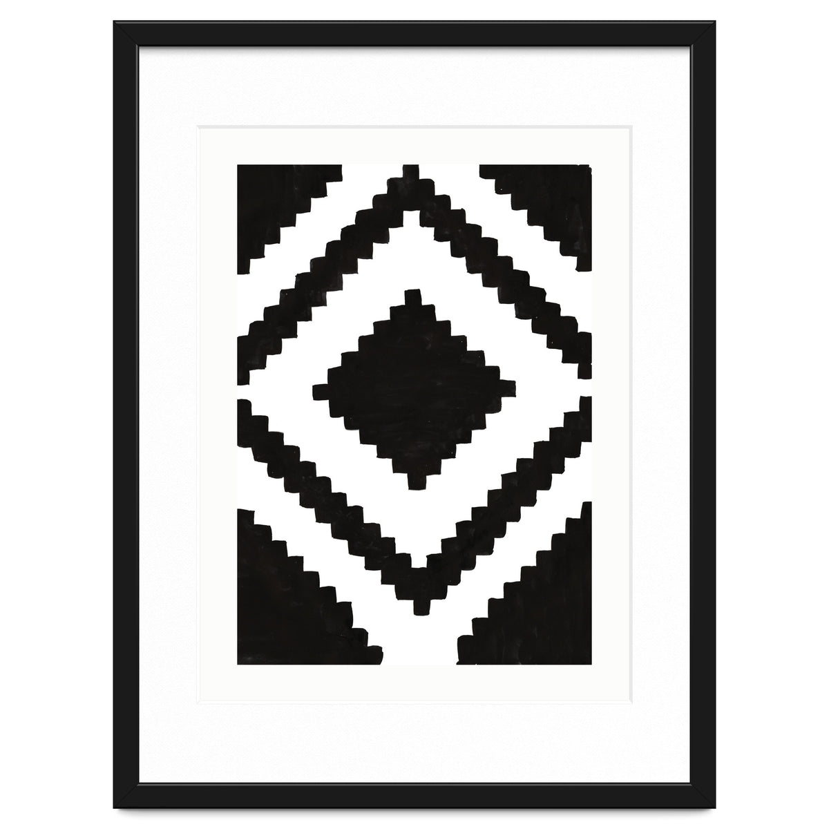 Patterns Aztec Black