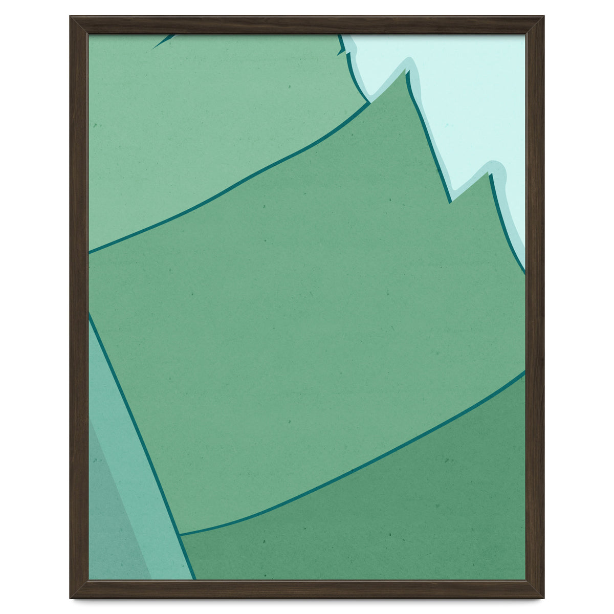 Abstract Banana Leaves Three - Greener Eden