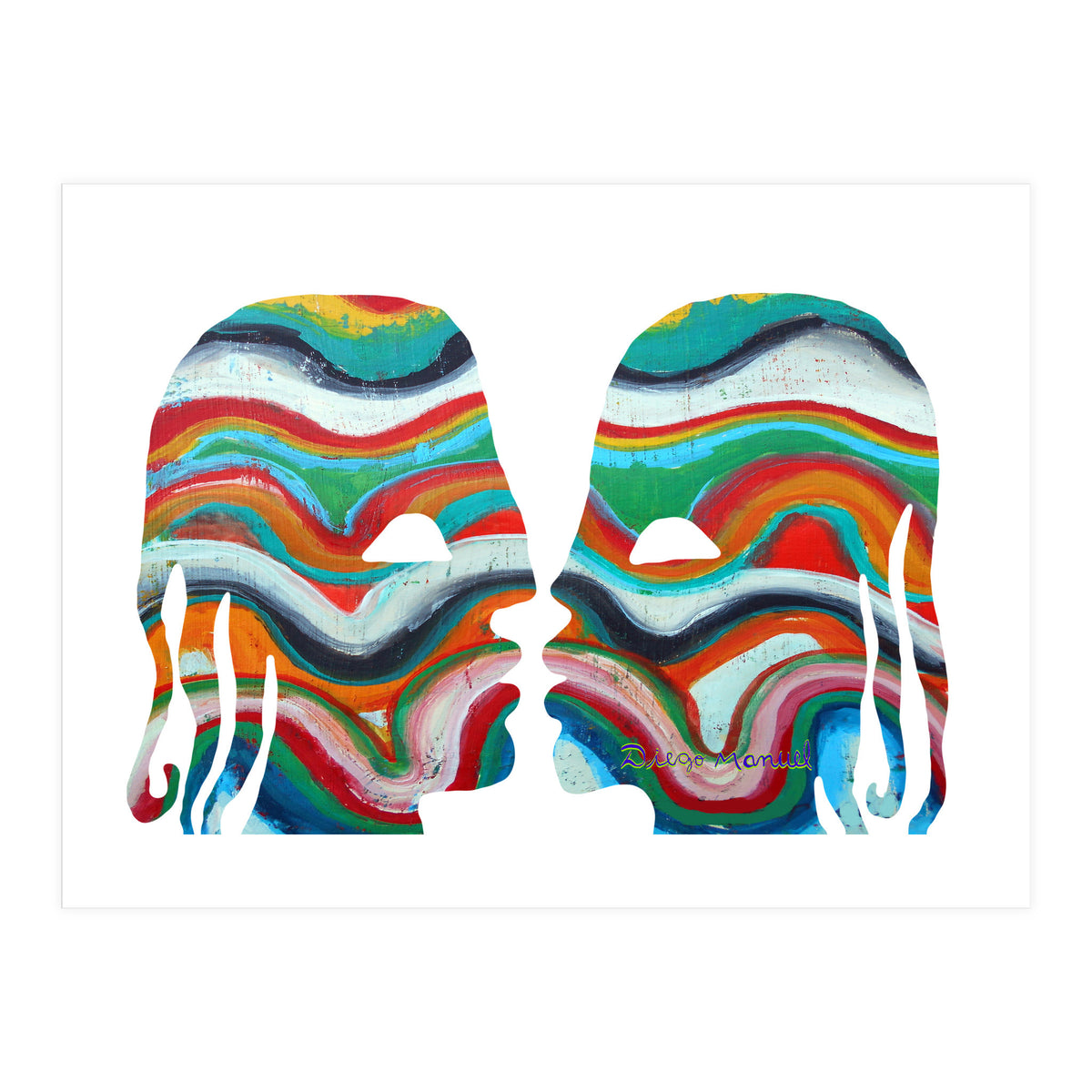 Abstracto Pop Nuevo 4  (Print Only)