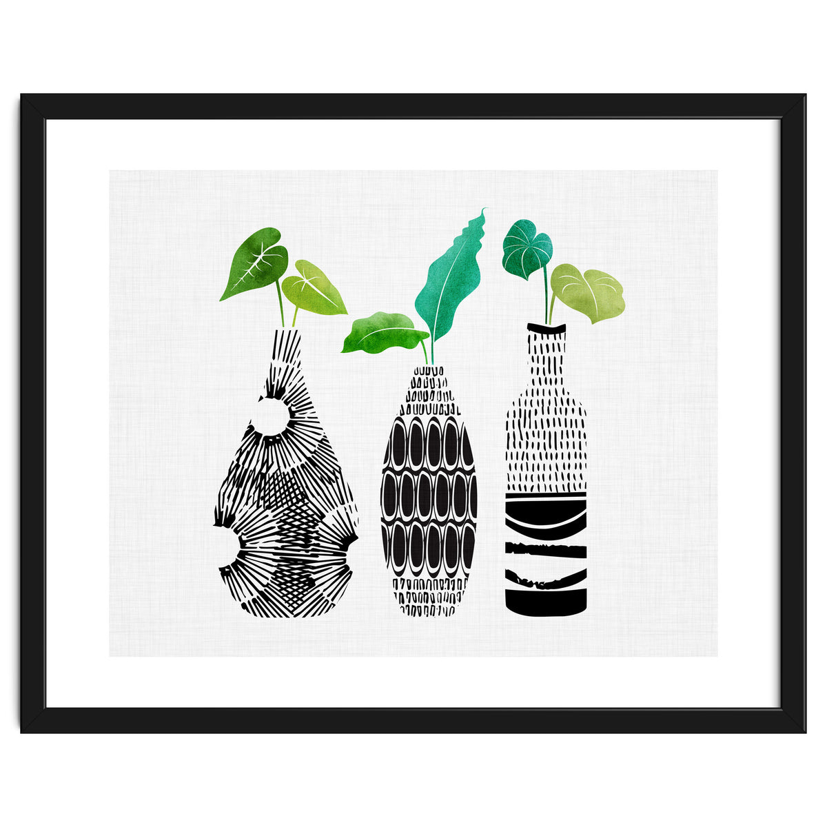 Tribal Vase Trio