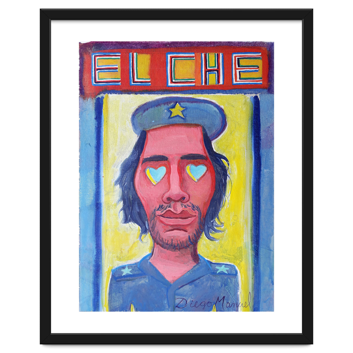 Che Guevara Y Corazones 1