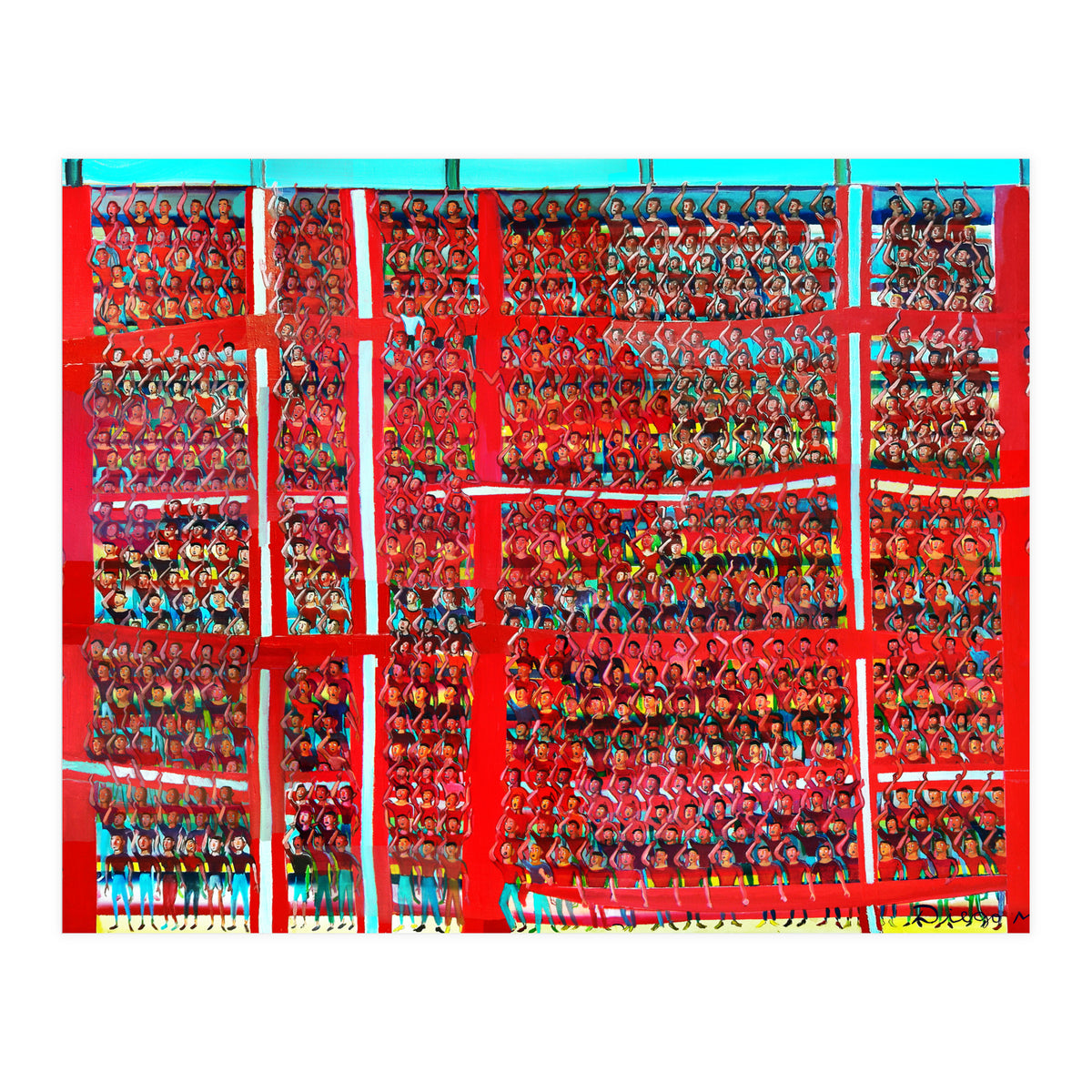 Gran Hinchada Roja 2 (Print Only)