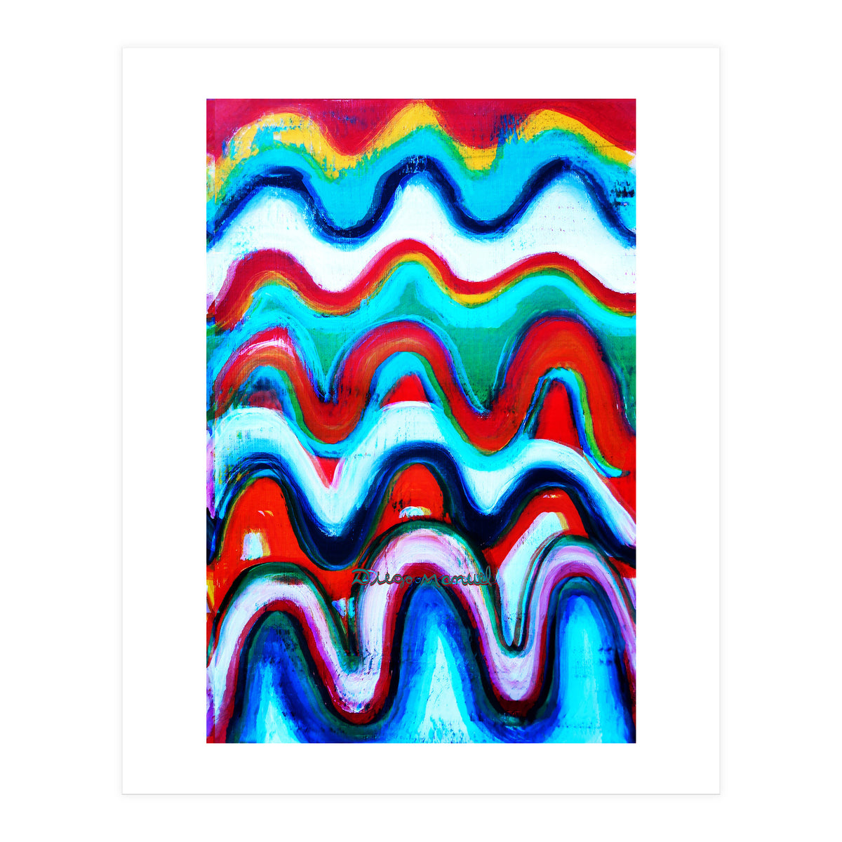 Pop Abstract A 88 (Print Only)