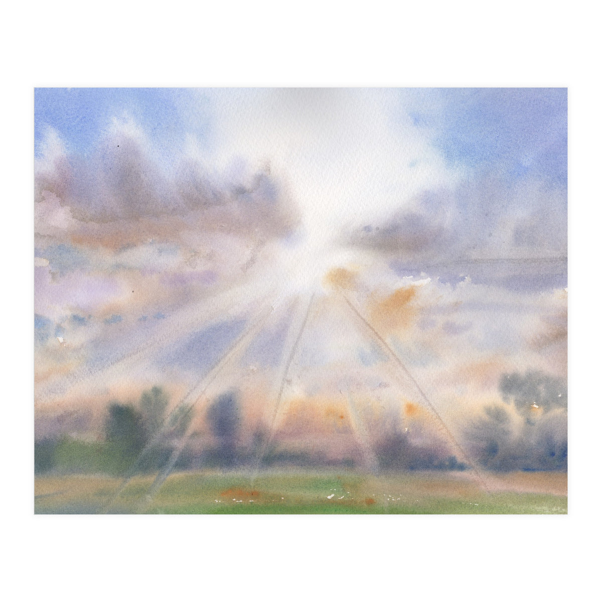 Beautiful Sunset   (Print Only)