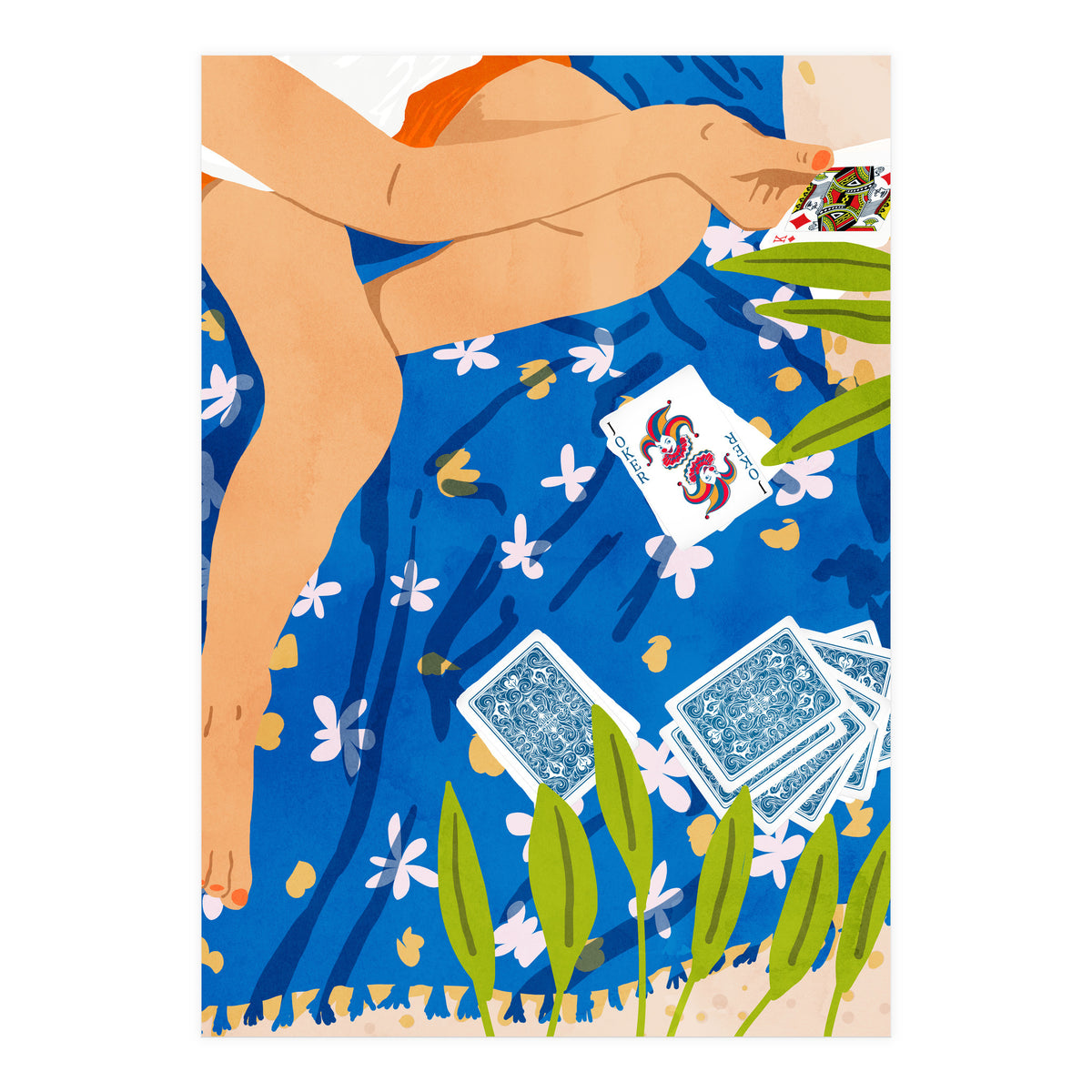 The Hand You Are Dealt Is Determinism, The Way You Play It Is Free Will (Print Only)