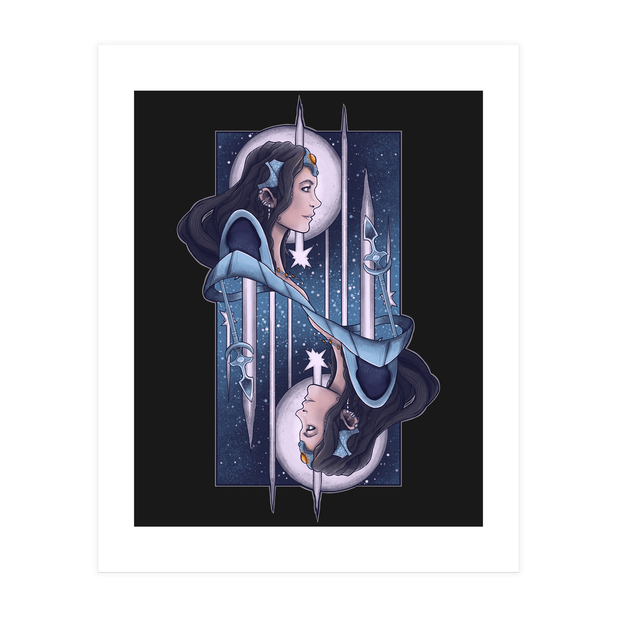 Moon's Priestess (Print Only)