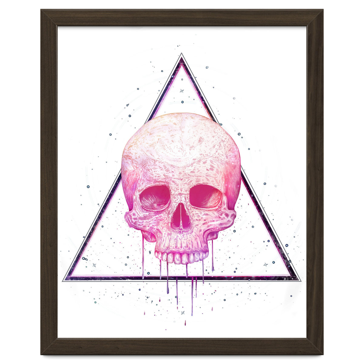 Skull In Triangle