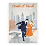 Skating in Central Park  (Print Only) thumbnail