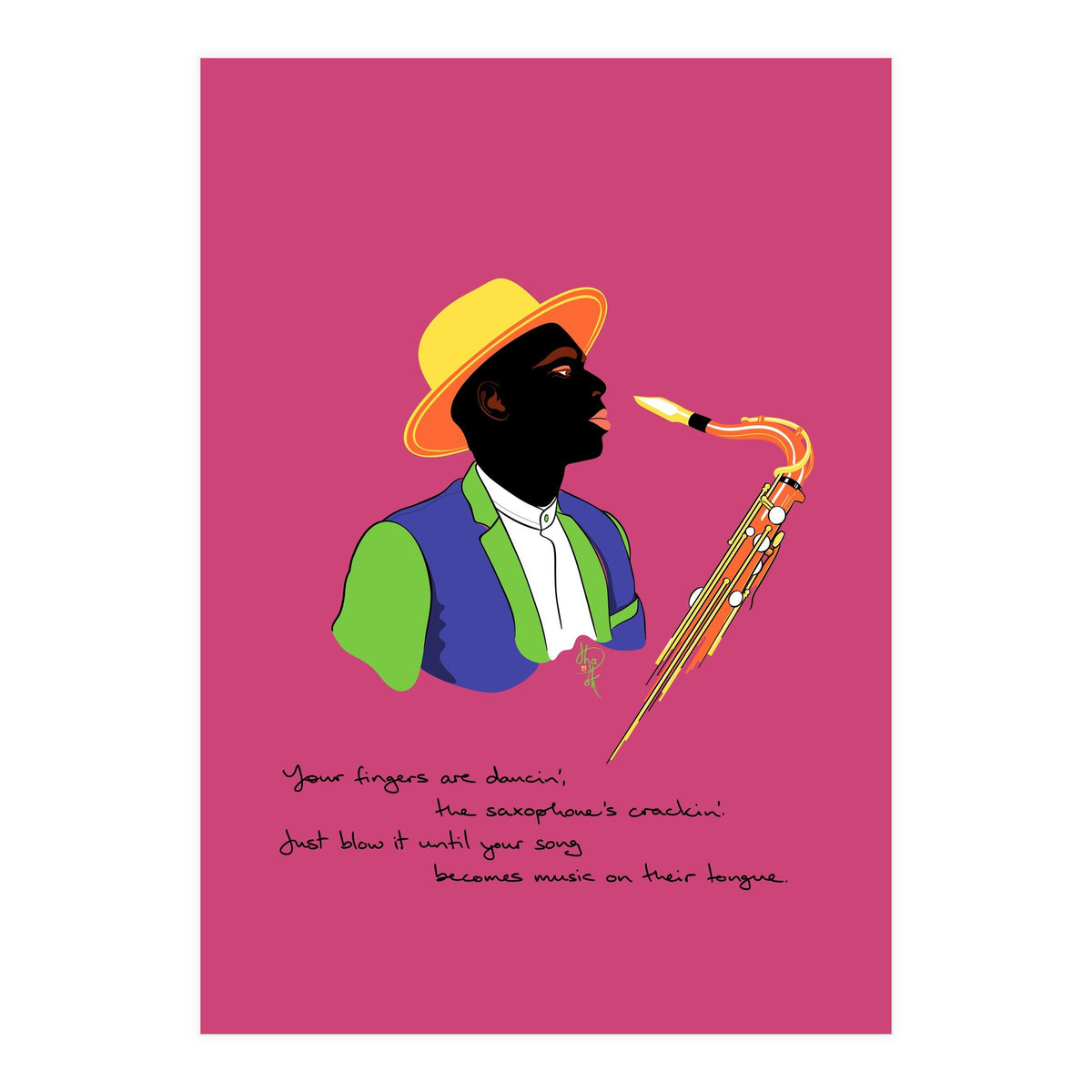 Jazz Man 2 (Print Only)
