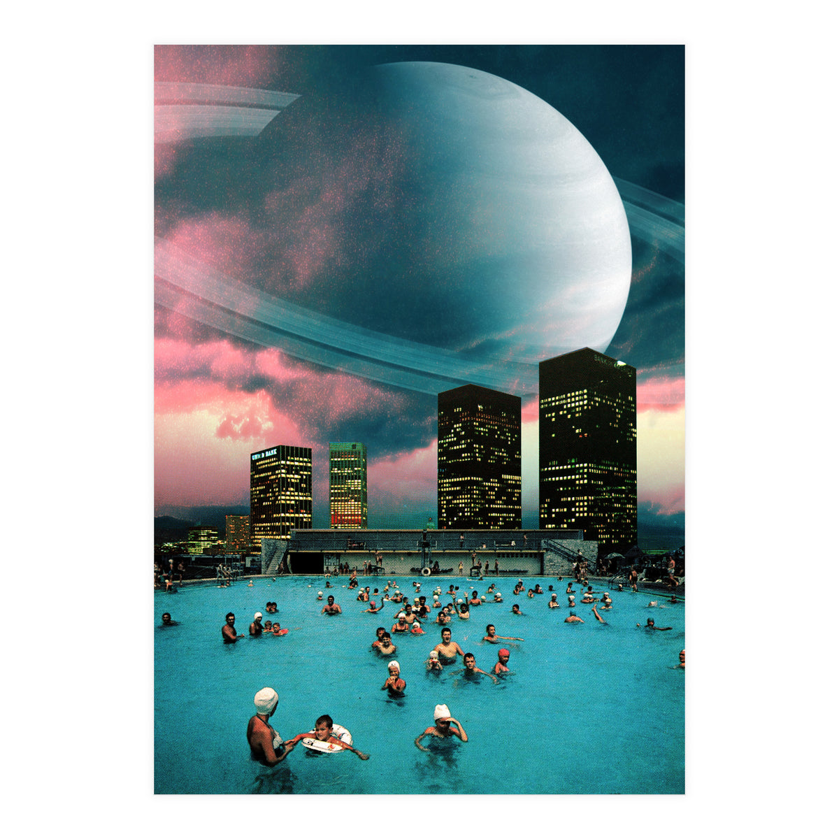 Evening Swim (Print Only)