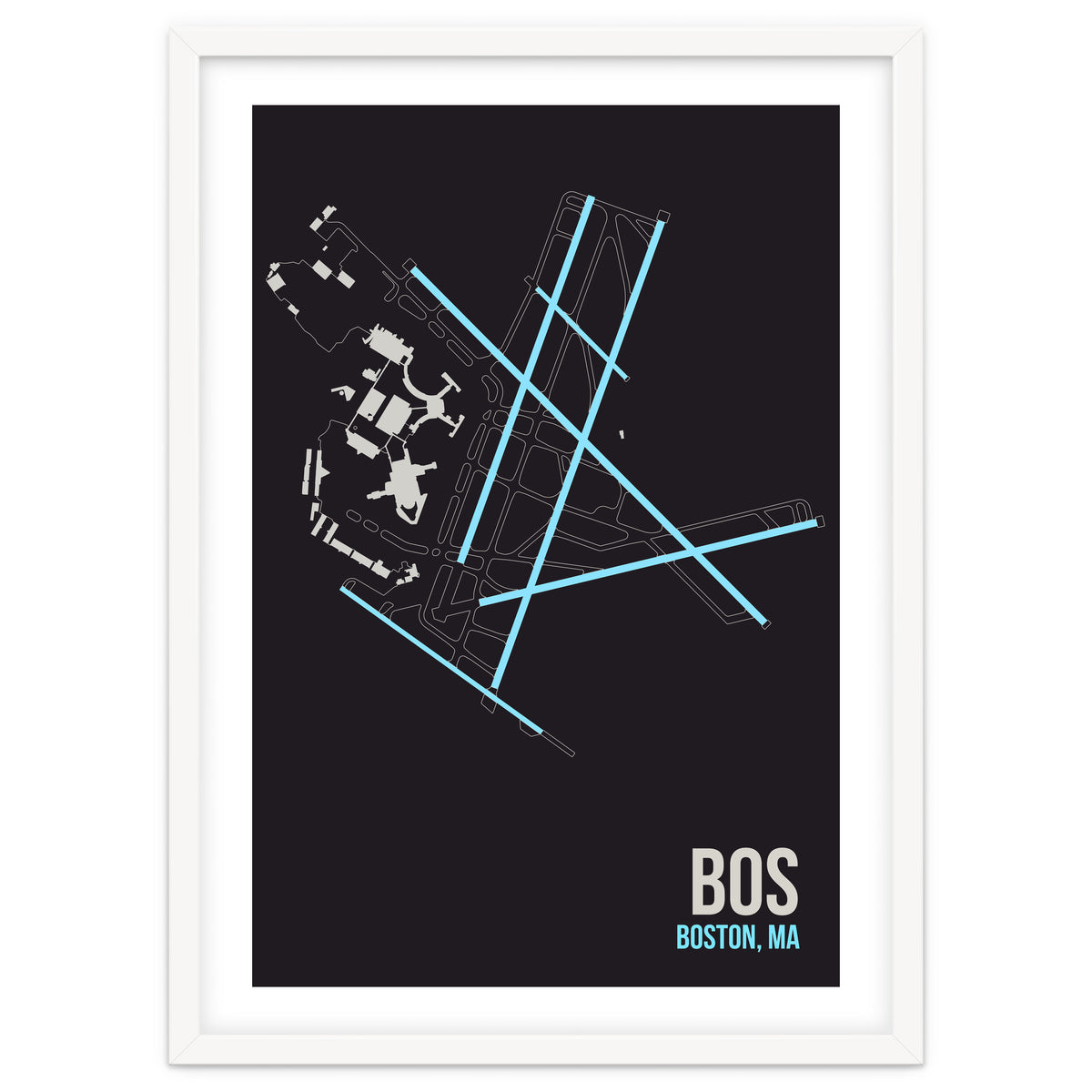 Boston Airport Layout