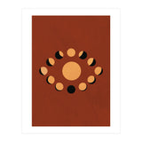 Lunar Eclipse Moon Illustration (Print Only) thumbnail