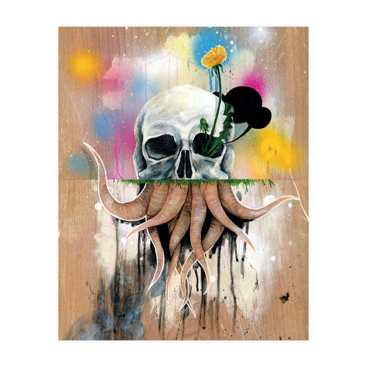 Skull Roots (Print Only)