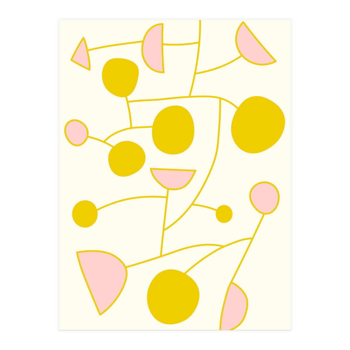 Pensamiento amarillo (Print Only)