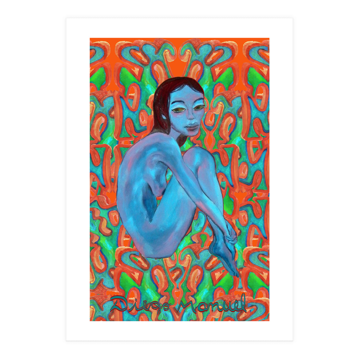 Blue Girl (Print Only)