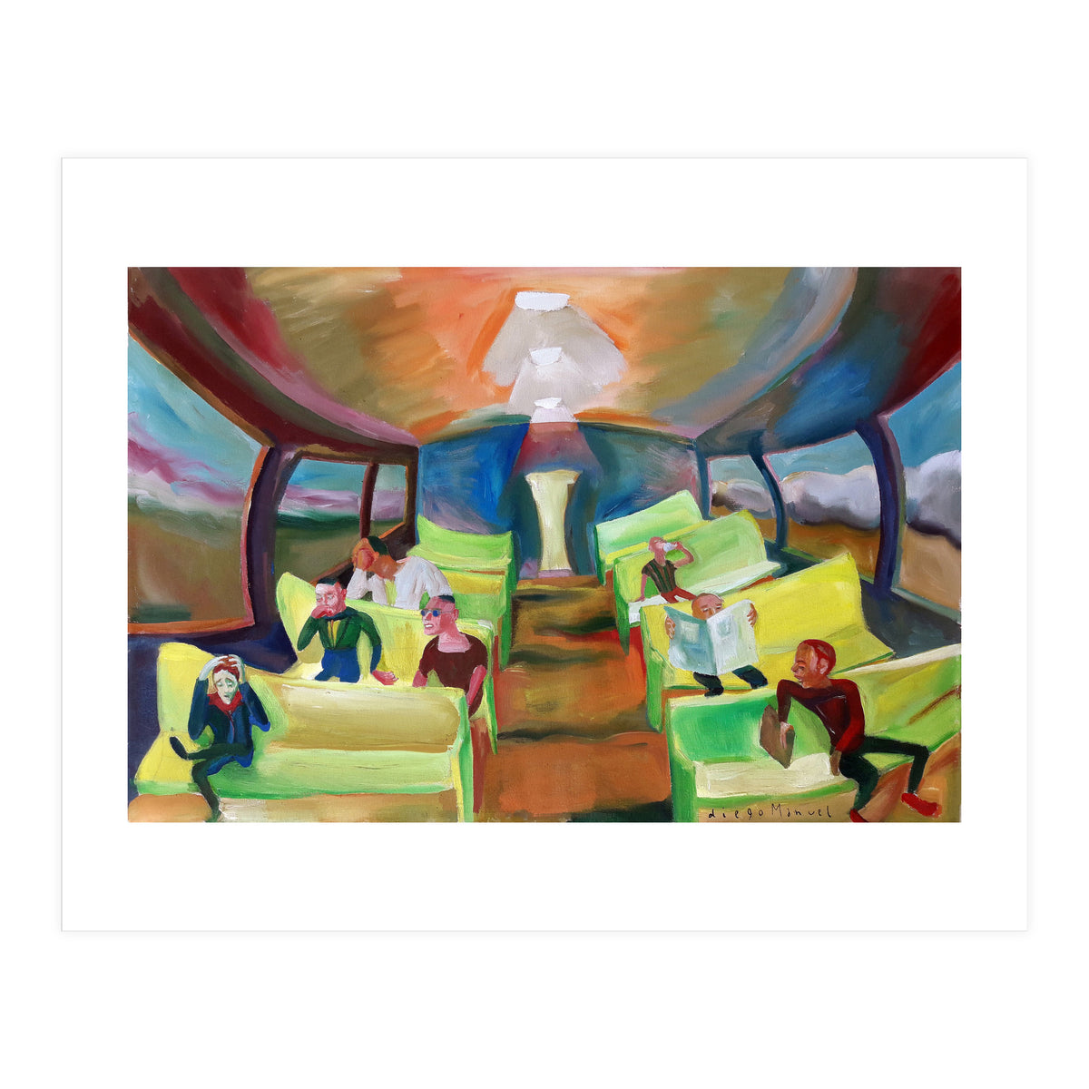 Sillas Amarillas 2 (Print Only)