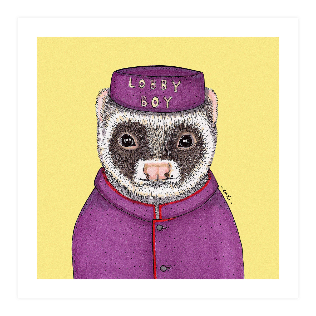 Lobby Boy (Print Only)