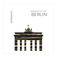 Urban Art BERLIN Brandenburg Gate (Print Only)