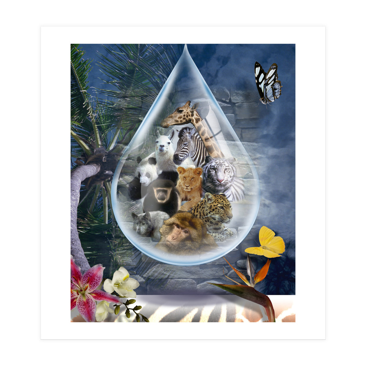 Jungle Drop (Print Only)