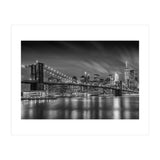 BROOKLYN BRIDGE Nightly Impressions | Monochrome (Print Only) thumbnail