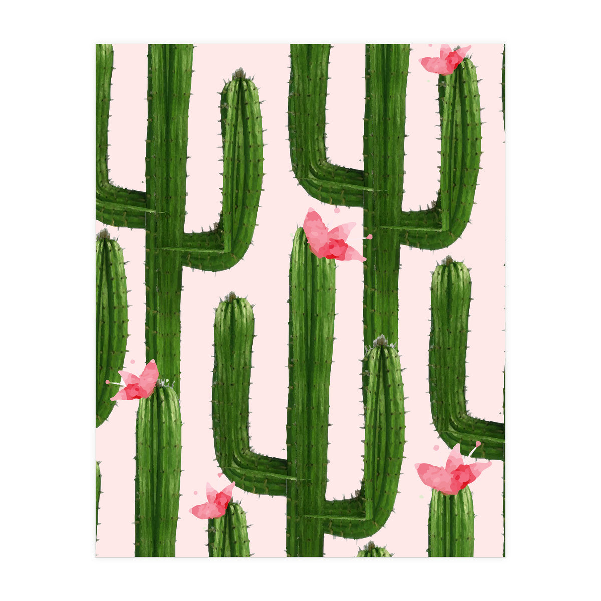 Happy Cacti (Print Only)