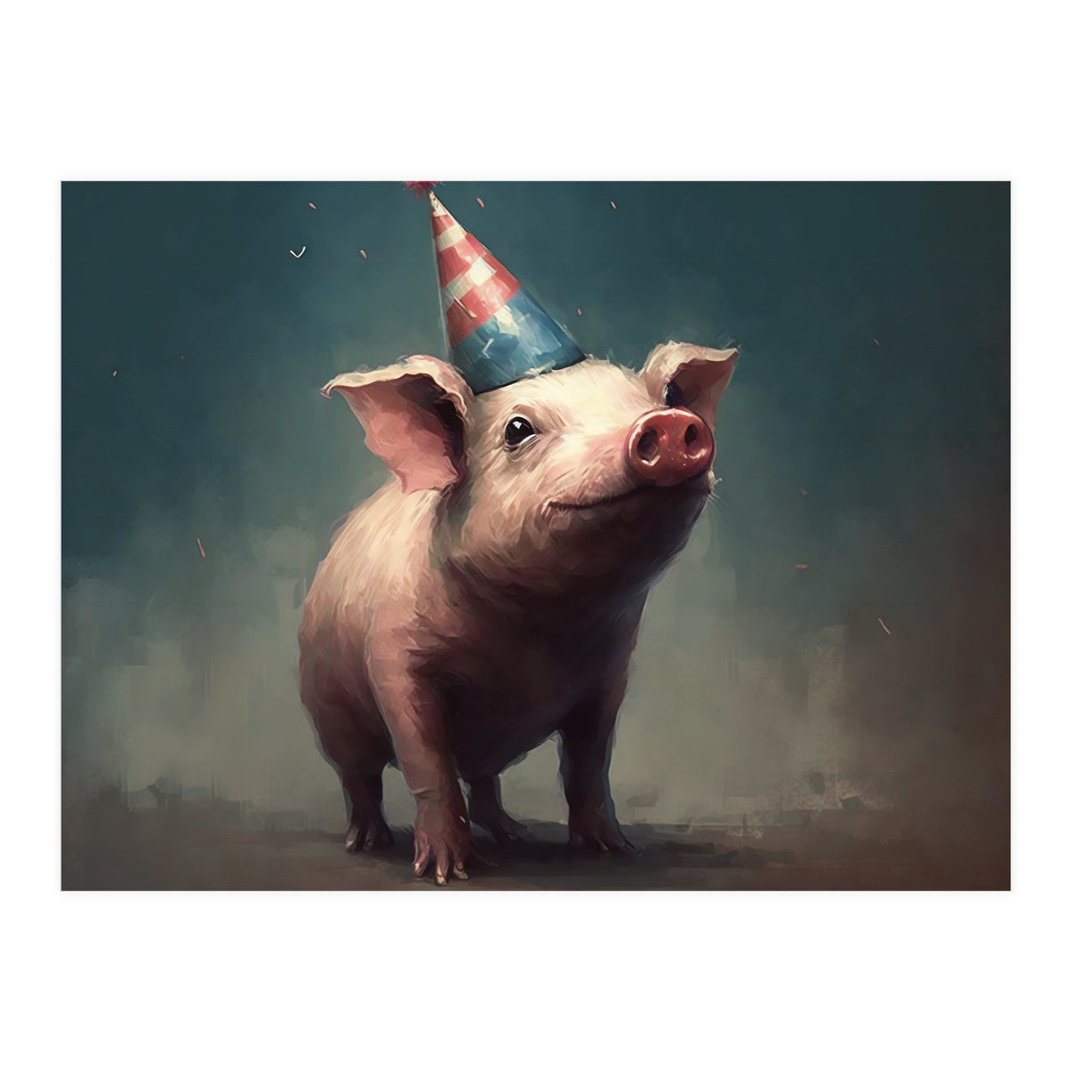 Pig At A Party (Print Only)