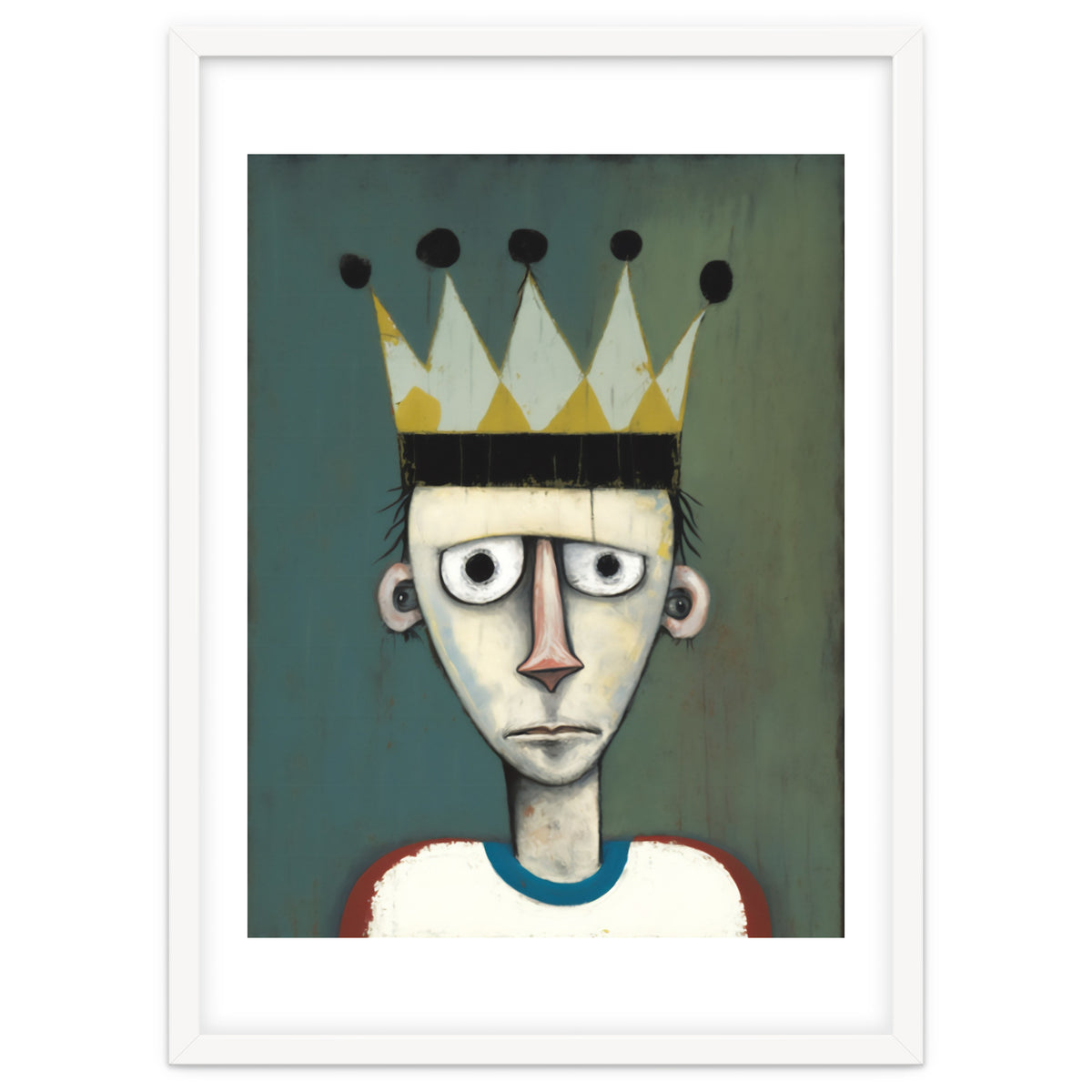 Footballer In A Crown