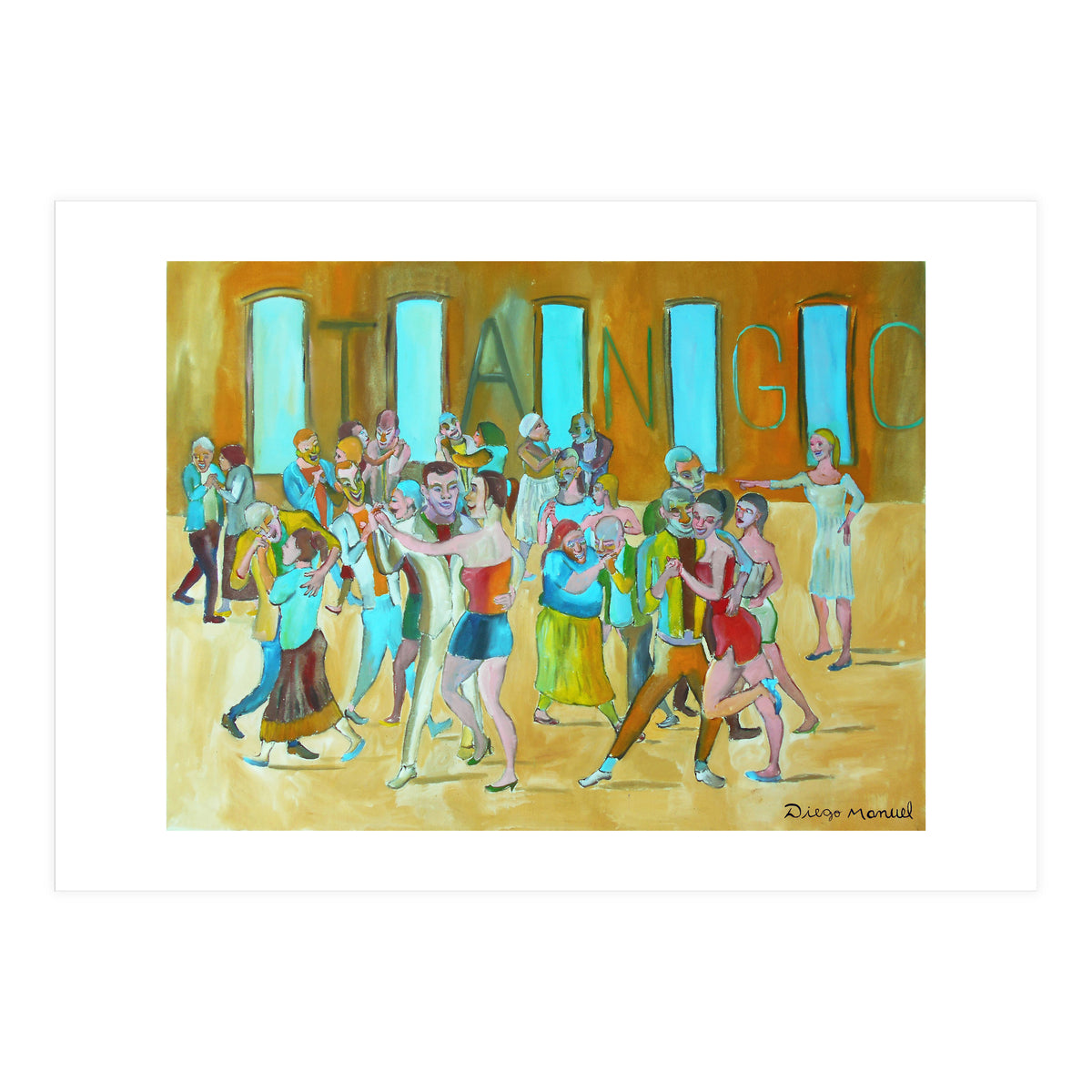 Academia De Tango (Print Only)