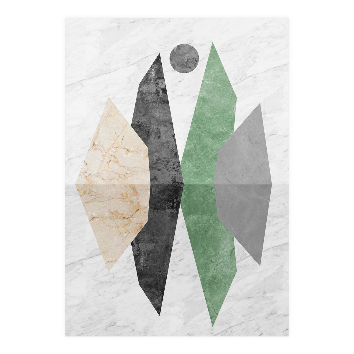 Landscape collage I (Print Only)