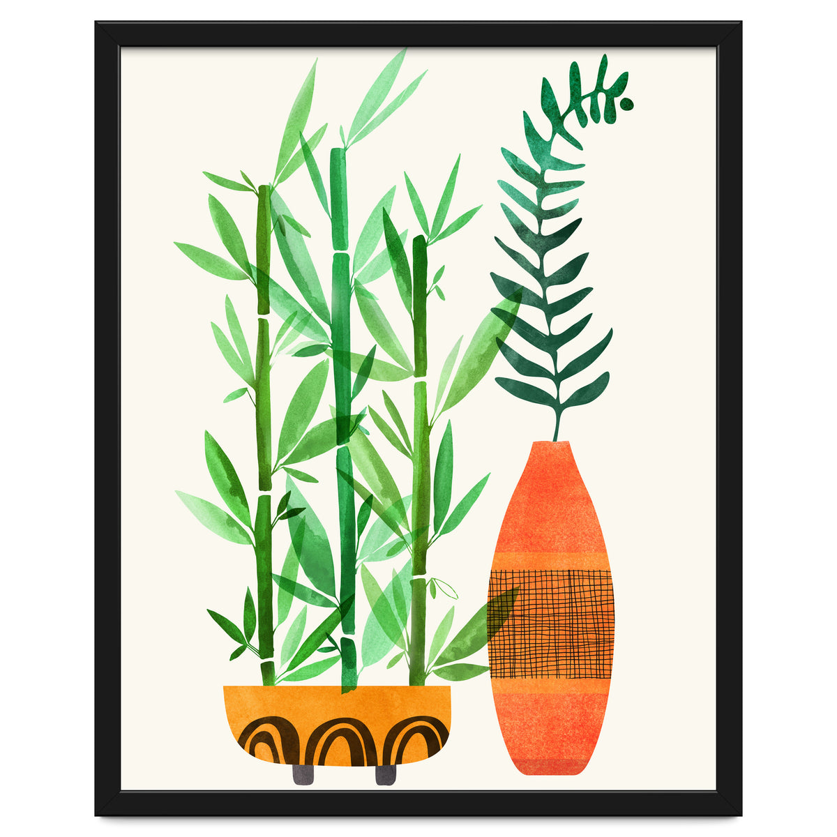Bamboo And Fern