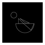 Rower | geometric minimal (Print Only) thumbnail