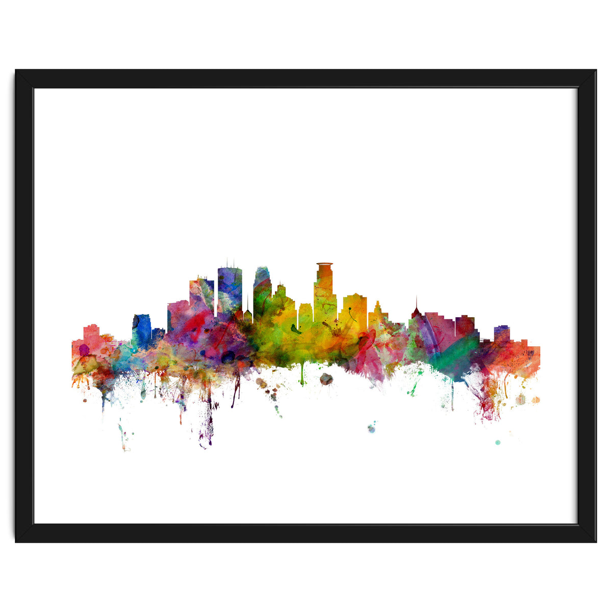 Minneapolis Minnesota Skyline