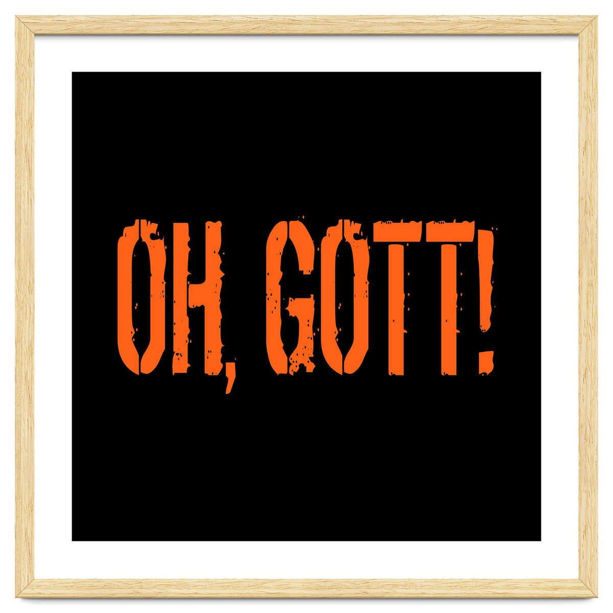 Oh, Gott! - German expressions