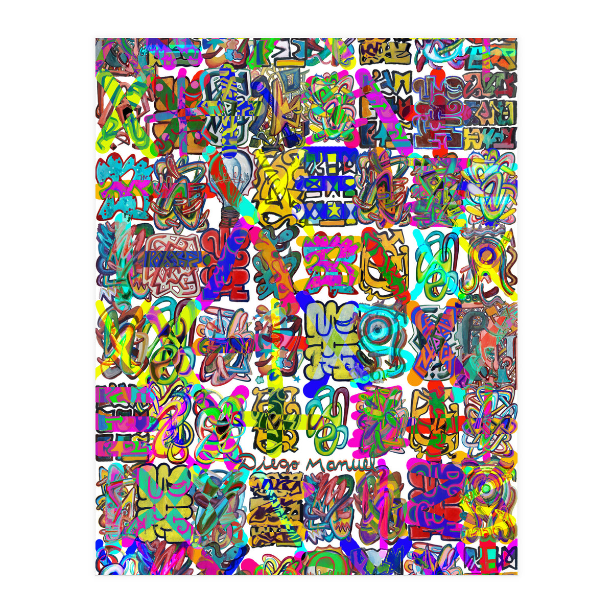 Graffitis C (Print Only)