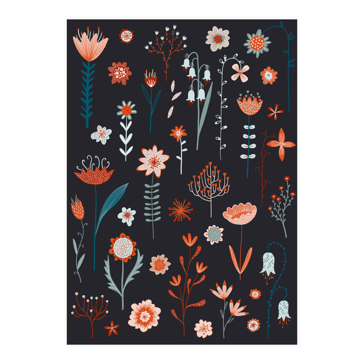 Flowers Of The Summer Dark (Print Only)