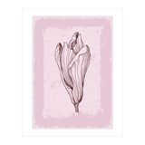 Magnolia Neutral Abstract Botanical (Print Only) thumbnail