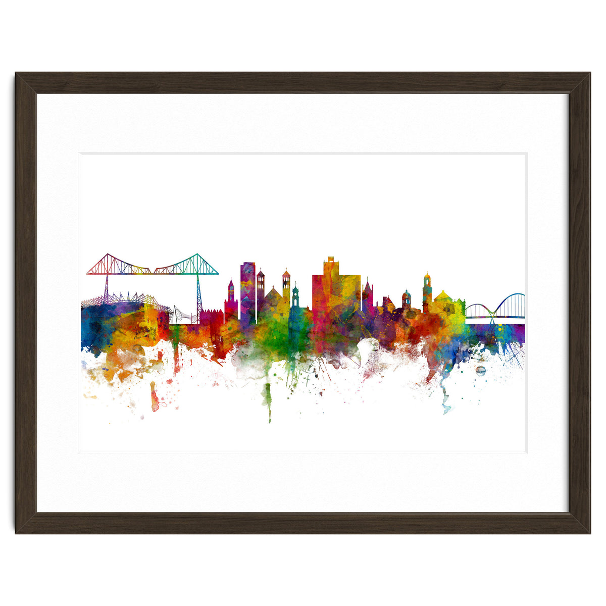 Middlesbrough England Skyline