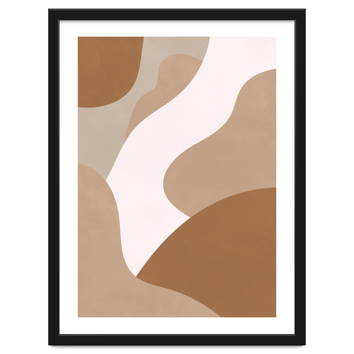 Abstract Boho Organic Shapes