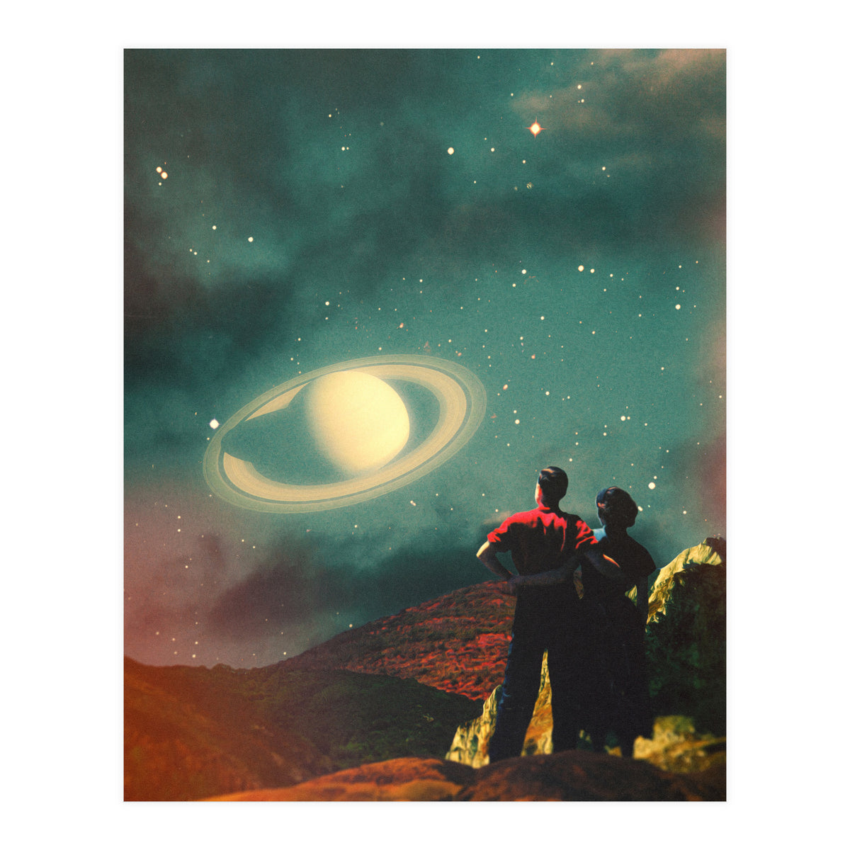 You, Me And Saturn (Print Only)