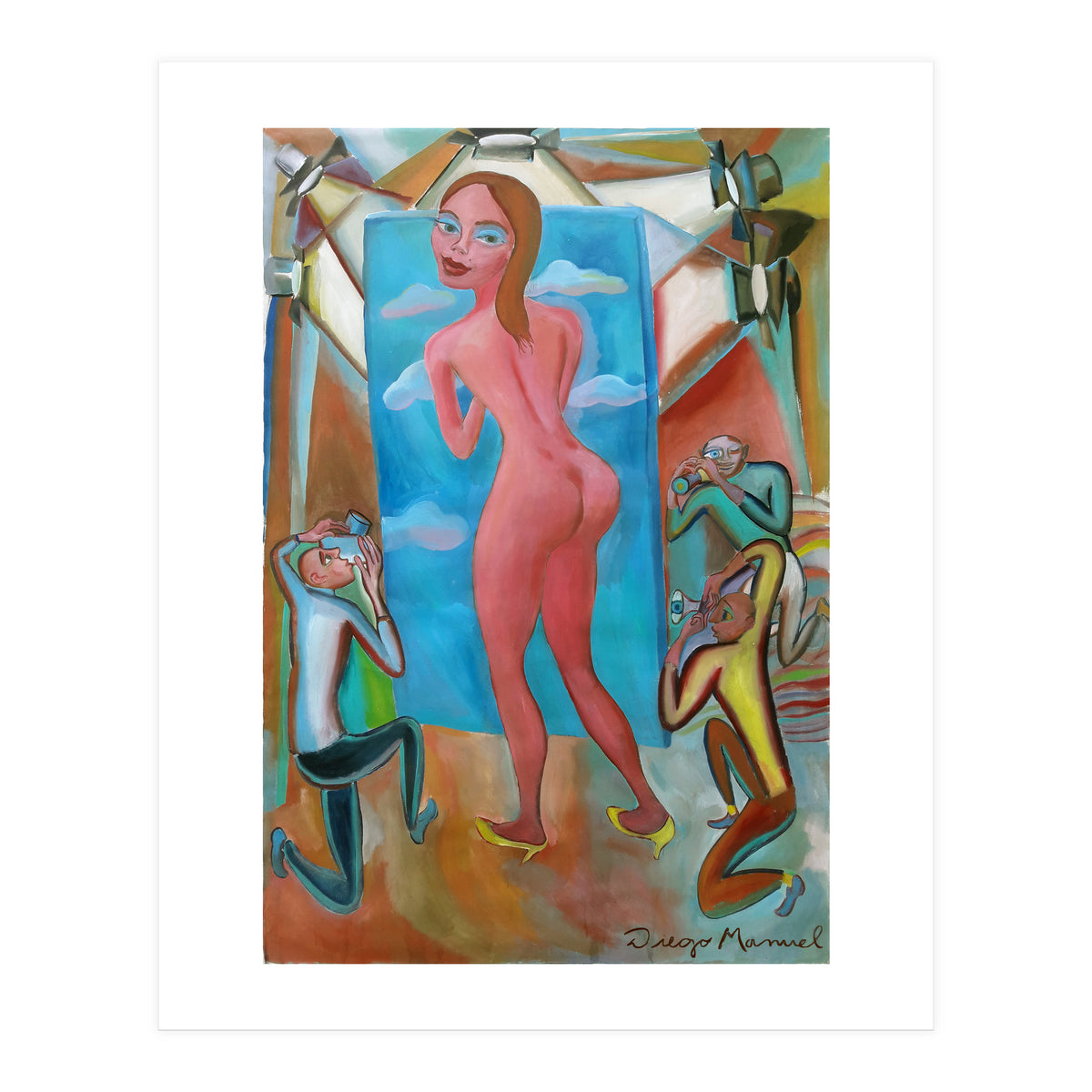 Chica Calendario 2 (Print Only)