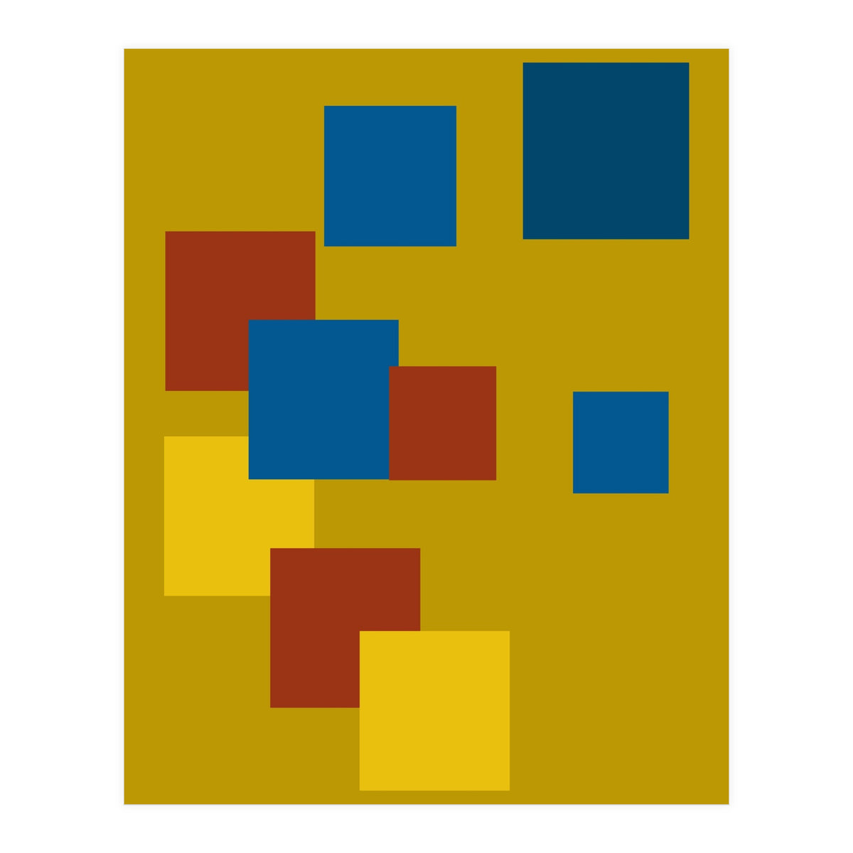 Geometric Minimalist Abstract Modern 6 (Print Only)