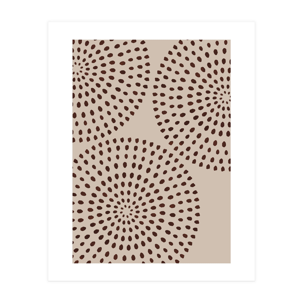Boho Mid Century Dots (Print Only)