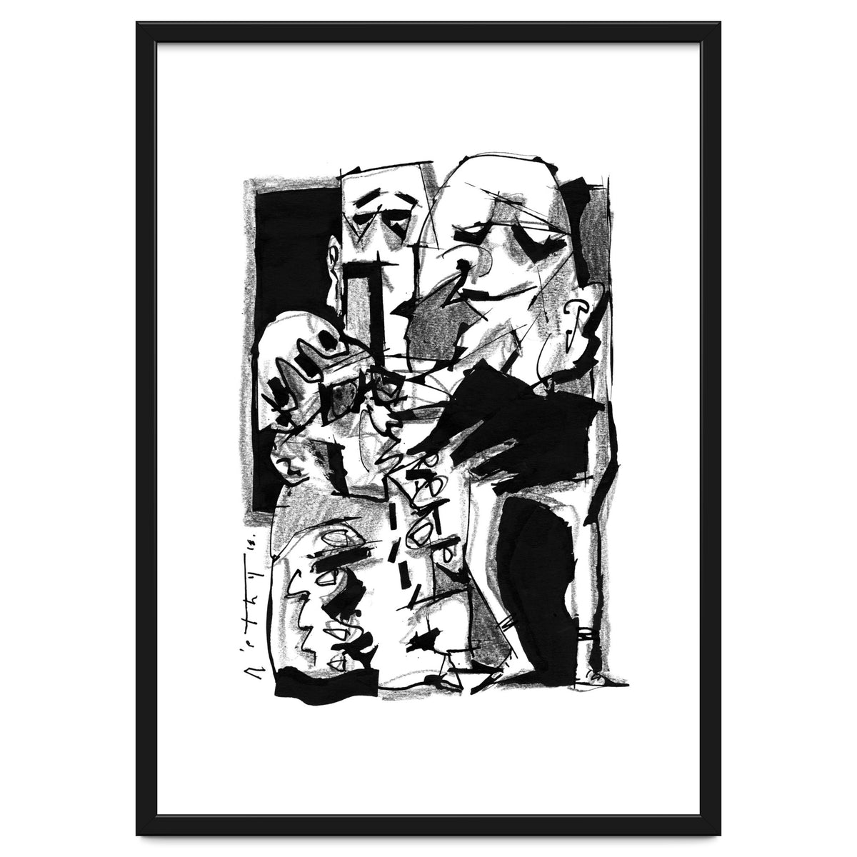 Chapter One: Never Talk With Strangers - b&w