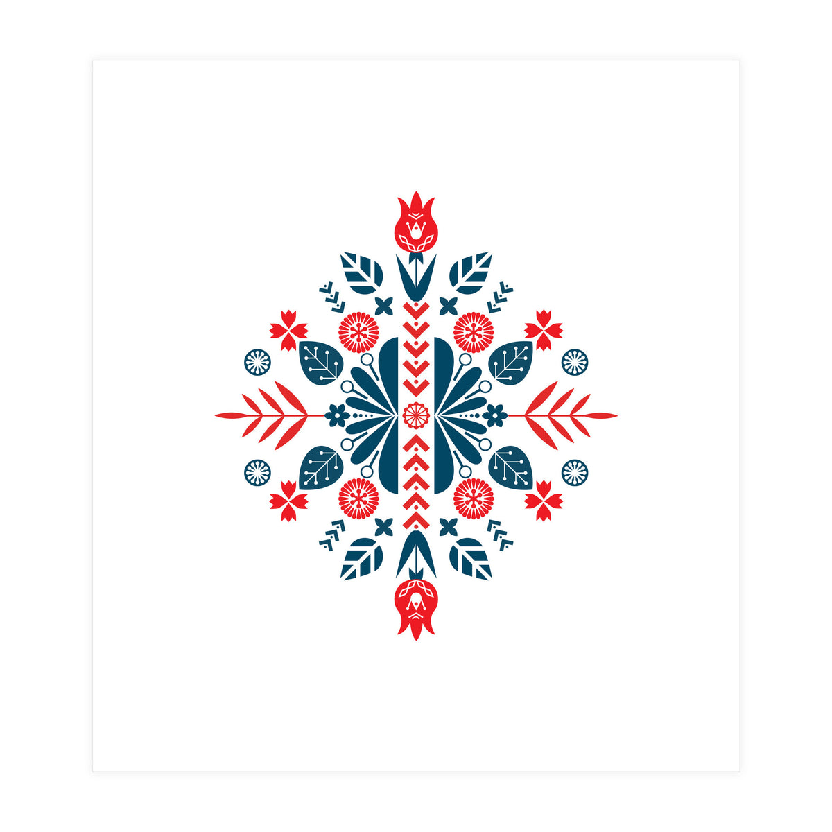 Scandinavian Folk Patterns  (Print Only)